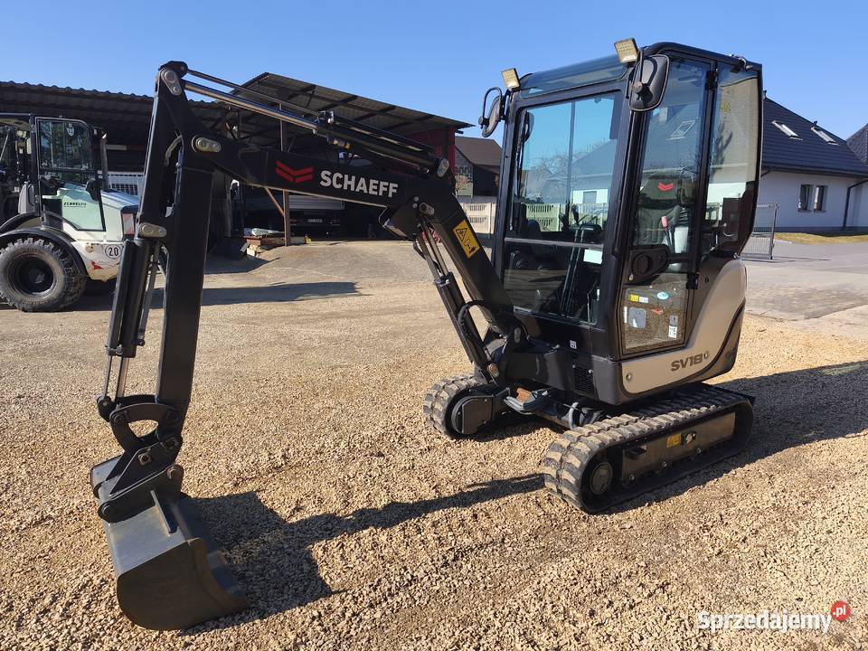 Yanmar SV18 Schaeff SV18 Minikoparka 39 mth