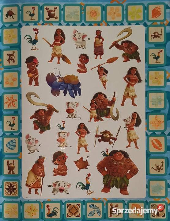 Naklejki Nalepki Disney Moana Vaiana 230 małopolskie Mogilany