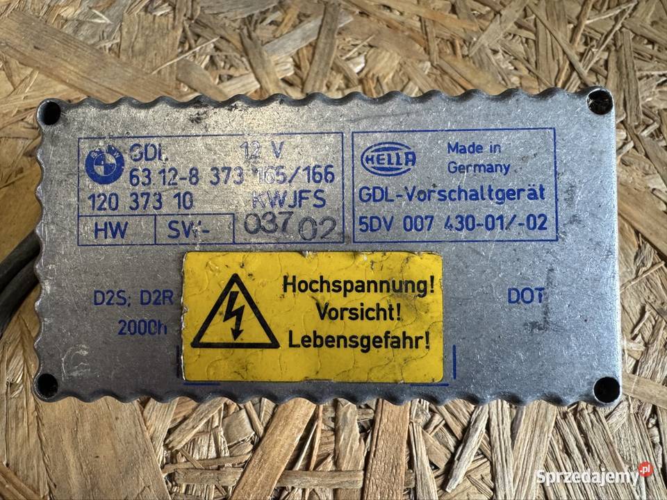 Przetwornica moduł sterownik lampy przód BMW e39 Przetwornice Międzychód