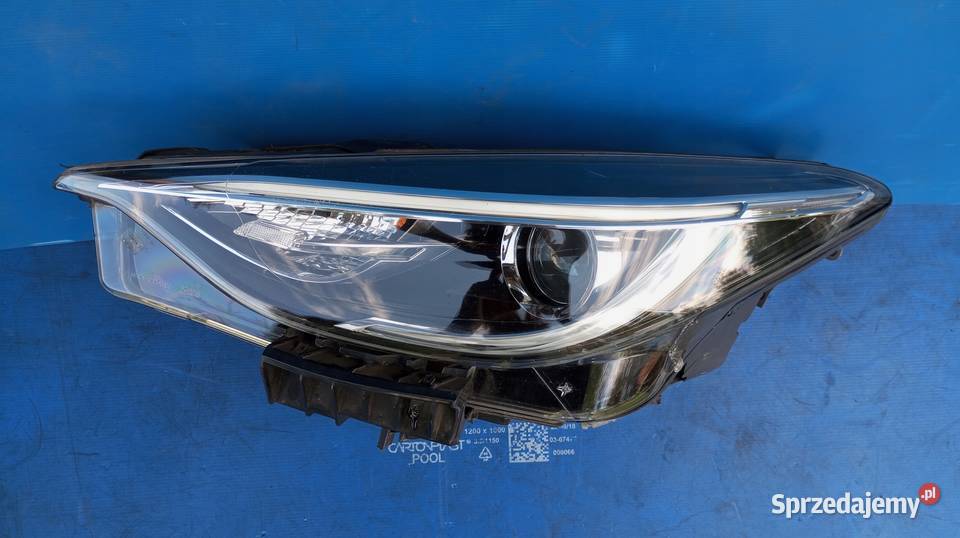 LAMPA REFLEKTOR LEWY PRZÓD EU LED ORYGINAŁ