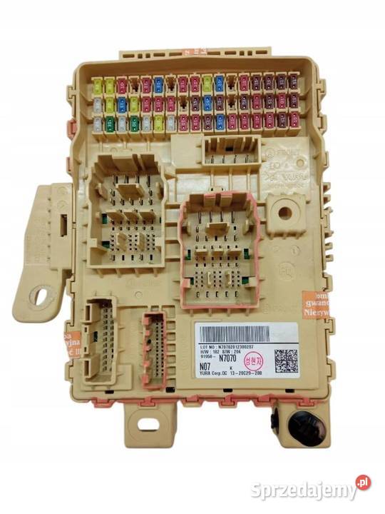 SKRZYNKA BEZPIECZNIKÓW 91950N7070 Hyundai Tucson Rok produkcji 2021 sprzedam