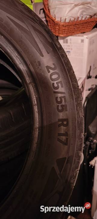 Opony lato Continental r17 20555 Dębica sprzedam