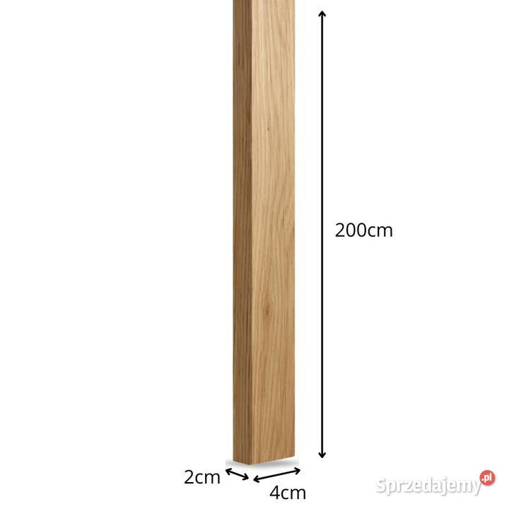 Ścianka dębowa z lameli na wymiar Balustrady i barierki Gdów