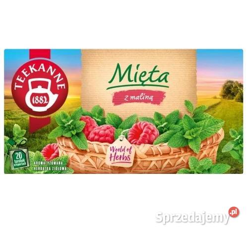 Herbata ziołowa Teekanne mięta malina mięta Stare Miasto