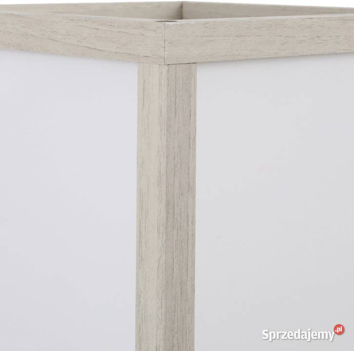 Lampa podłogowa stojąca z 3 półkami biały dąb Brzesko sprzedam