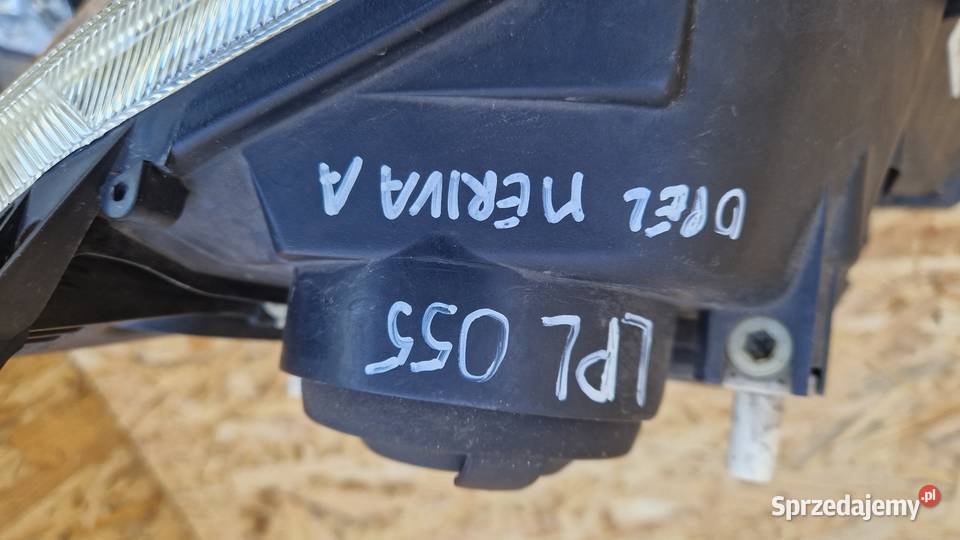 OPEL MERIVA A LAMPA PRZÓD PRZEDNIA LEWA EUROPA osobowe Słowikowo sprzedam