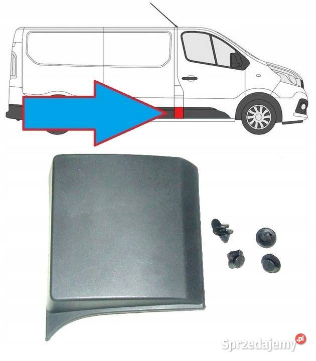 LISTWA PRAWA NA SŁUPEK BOK TRAFIC VIVARO NV300 dolnośląskie