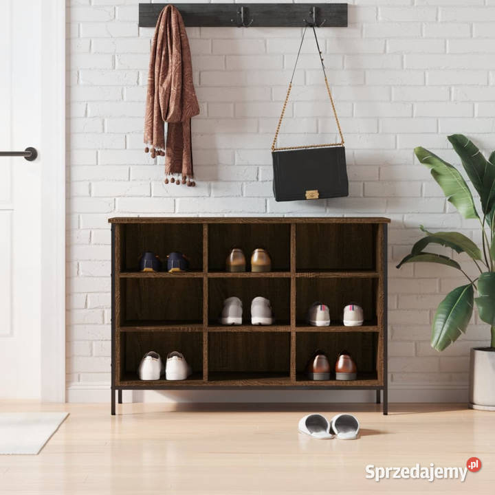 Szafka na buty brązowy dąb 100x35x70 WM831847 Warszawa