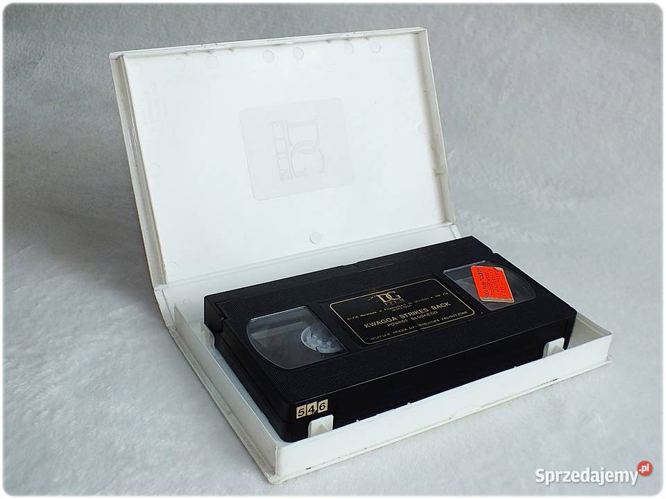 Kaseta VHS Powrót Słodkiego Kwagga Strikes Back Filmy lubuskie Żary sprzedam