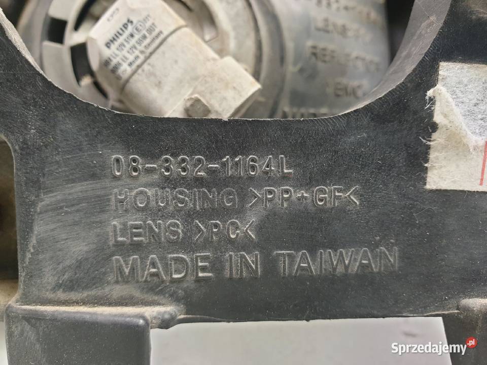 LAMPA LEWA Chevrolet Blazer II LIFT PRZEDNIA osobowe lubelskie Chełm