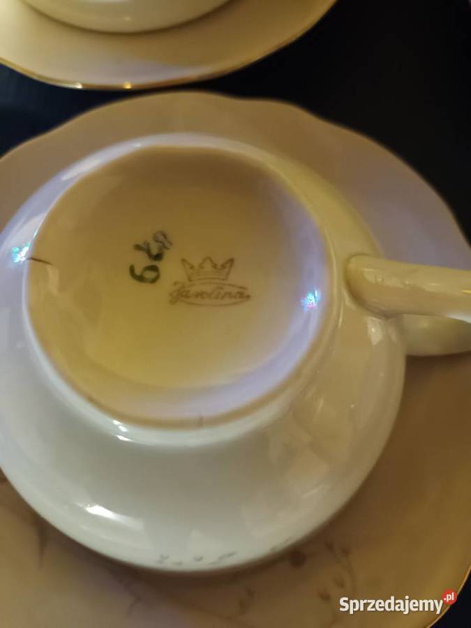 Porcelanowy serwis kawowy herbaciany Bielsko-Biała