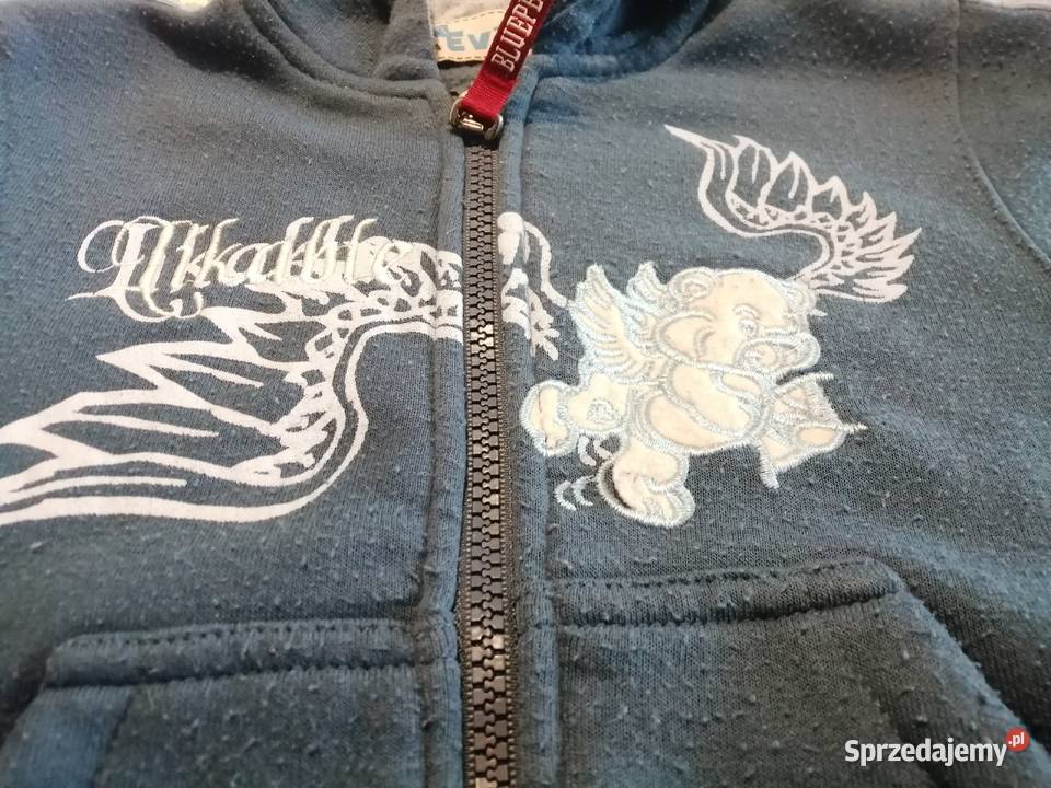 Bluza rozpinana z kapturem długi rękaw Evil 104 Rozmiar 104 Czeladź sprzedam