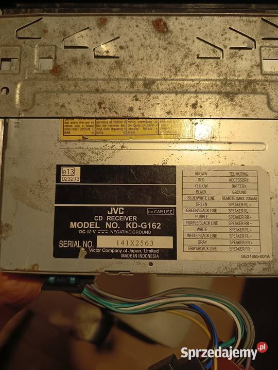 Radio CD JVC Zmieniarki CD Murowana Goślina sprzedam