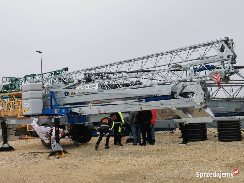 Dźwig żuraw nowy szybkomontujący VICARIO OMV 22 Rok produkcji 2020 Dźwigi, podnośniki Ligota Piękna sprzedam