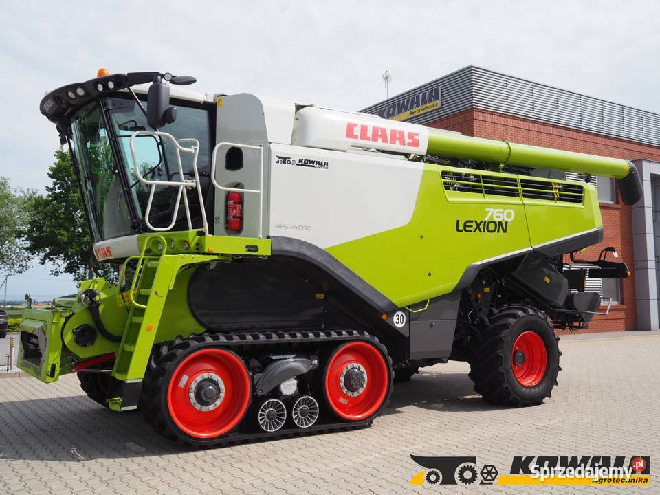 Claas Lexion 760TT V930 Kombajn zbożowy rotorowy Czujniki strat ziarna