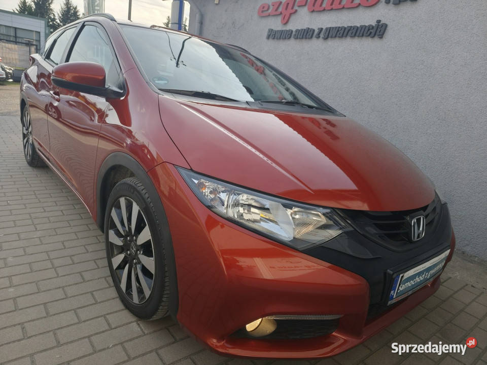 Honda Civic I właściciel zadbana ekonomiczny F tempomat Zgierz