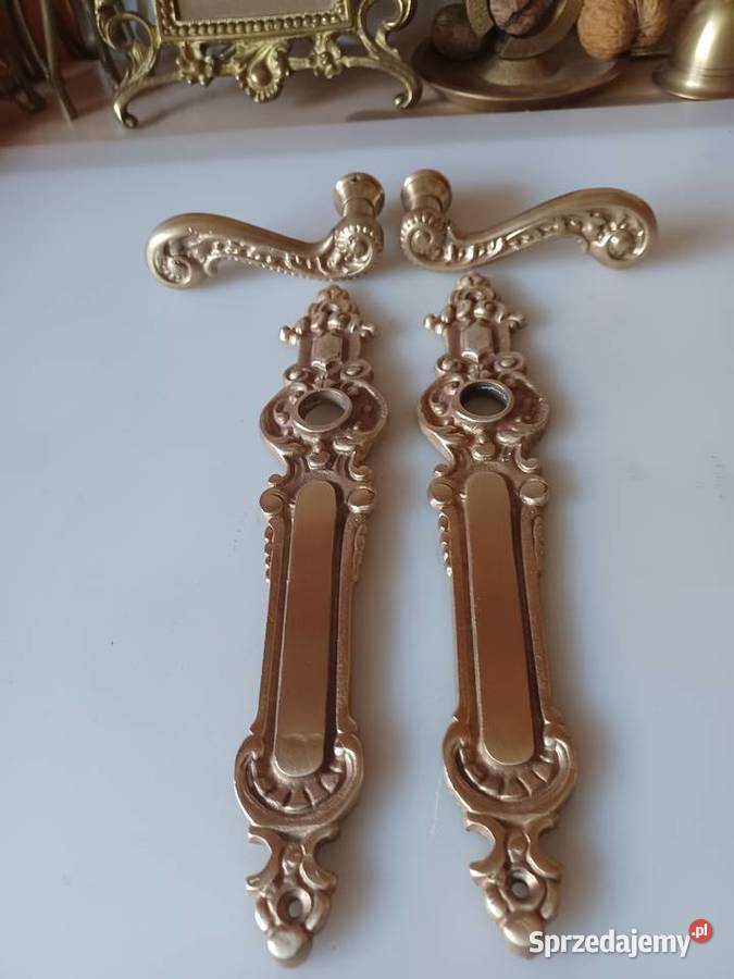 Mosiężne szyldy I klamki Poznań