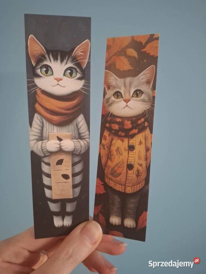 Zakładki do książek koty2 Wąbrzeźno