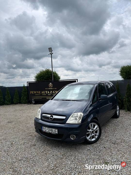 Opel Meriva 2008r 17cdti 100 320 przbiegu 2kpl Śrem