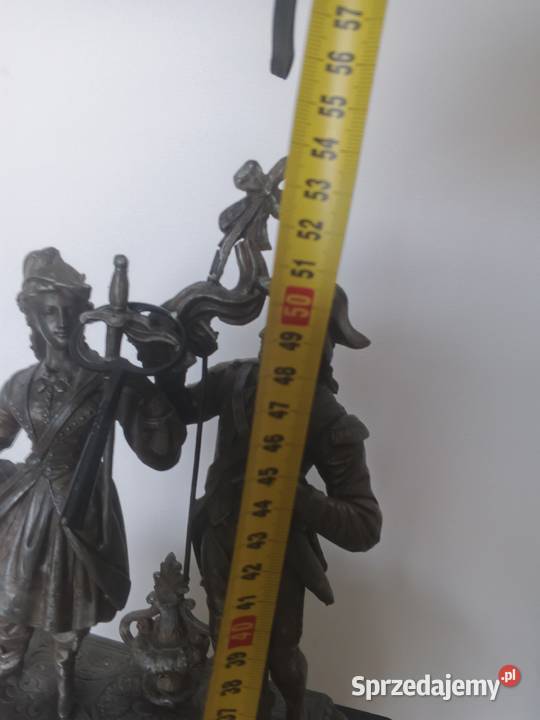 zegar kominkowy marmurowy Fałków