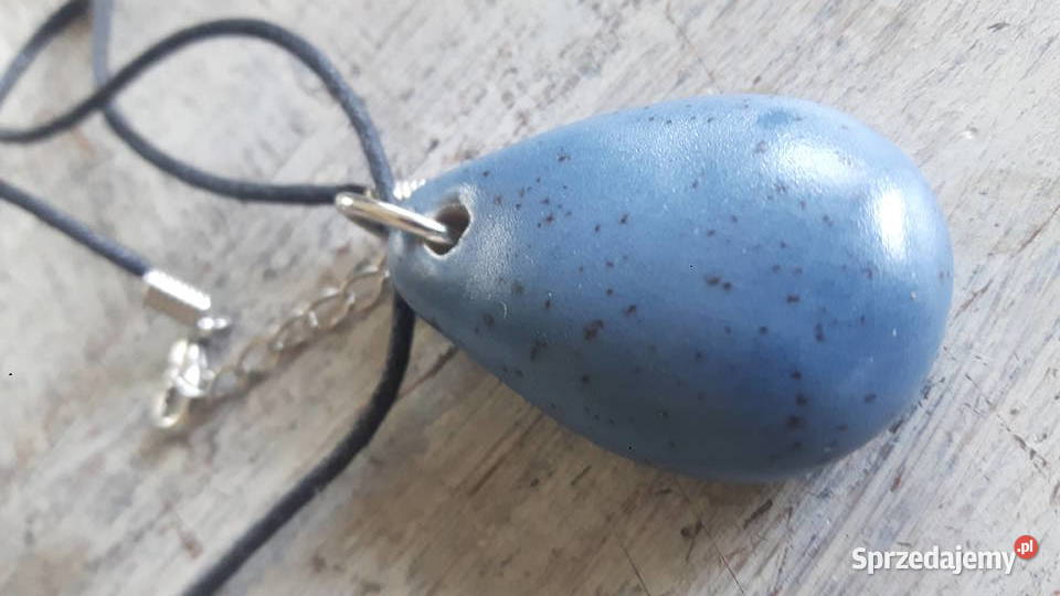 Naszyjnik ceramiczny ręcznie wykonany Naszyjniki Otwock