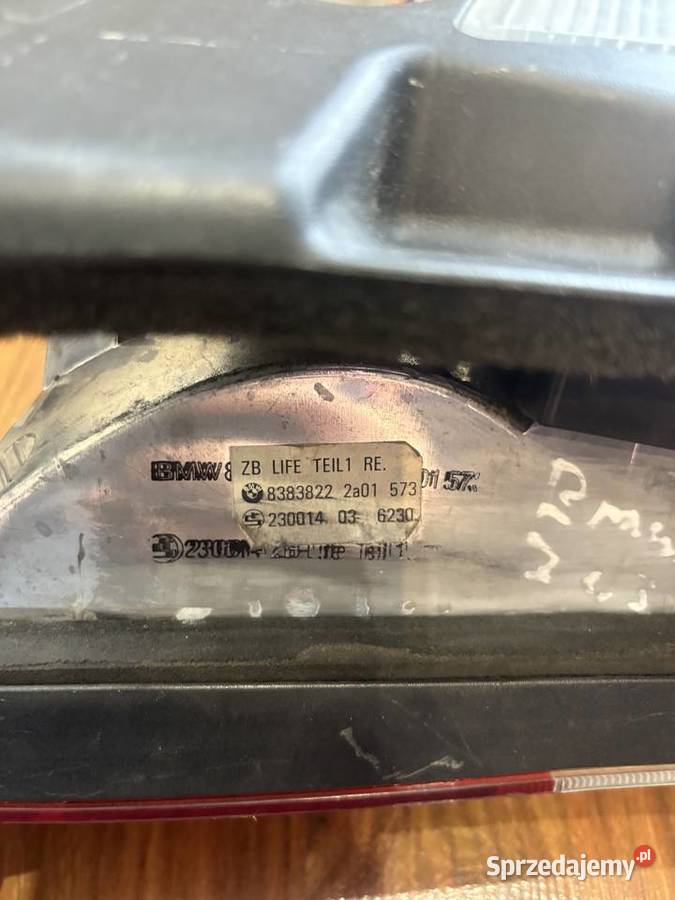 Tylne lampy BMW e46 sedan Nowy Dwór Gdański