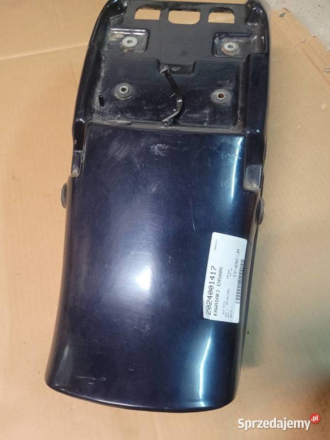 Kawasaki EN500A EN 500 A 1992 BŁOTNIK TYŁ TYLNY Błotniki motocyklowe Nowy Tomyśl