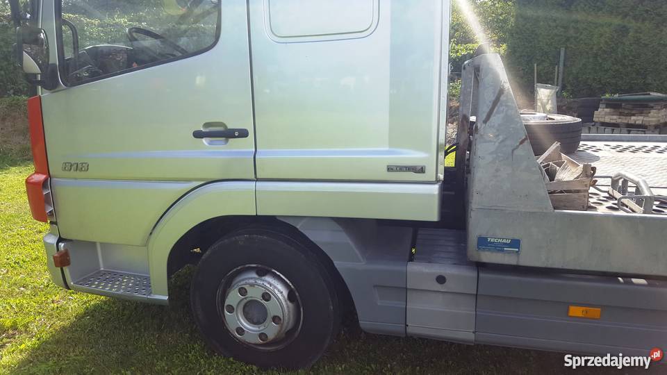 Mercedes ATEGO 818 TECHAU Klima Pomoc Drogowa tachograf Jaśkowice
