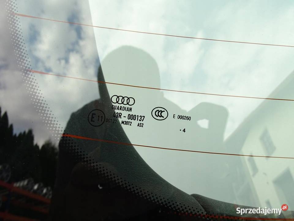 KLAPA TYŁ TYLNA BAGAŻNIKA Z SZYBĄ LX7R AUDI A5