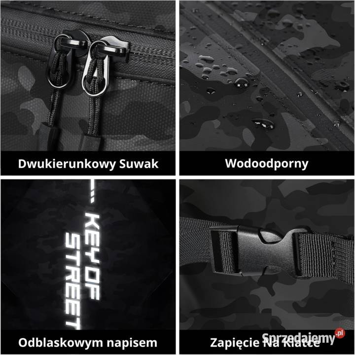PLECAK MOTOCYKLOWY TURYSTYCZNY Podróżny