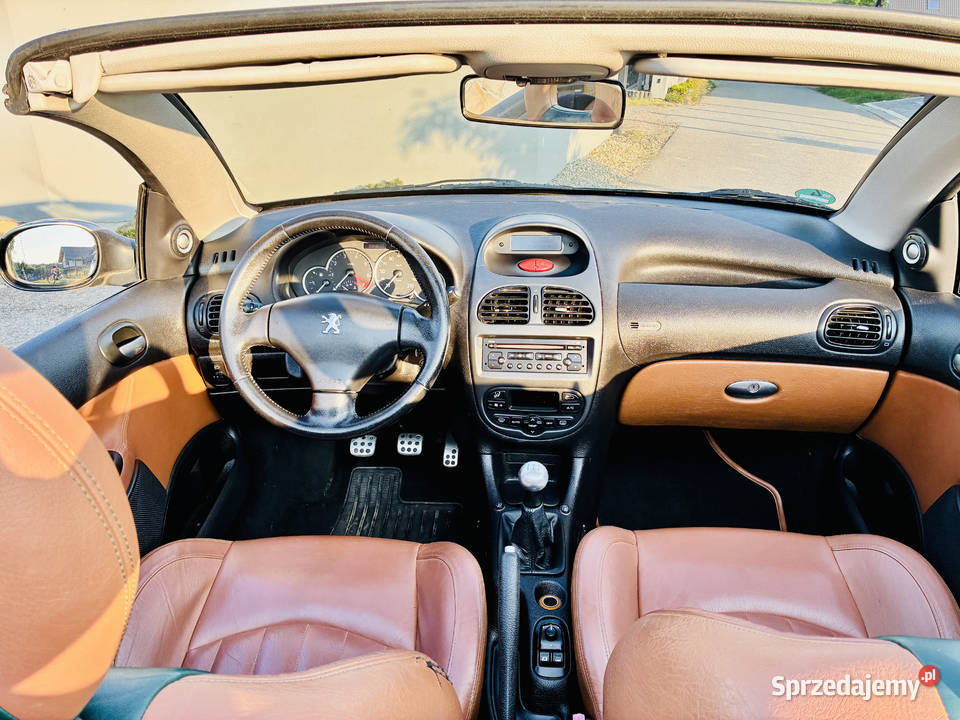 Peugeot 206CC Roland Garros sprawny dach klima Pielgrzymowice