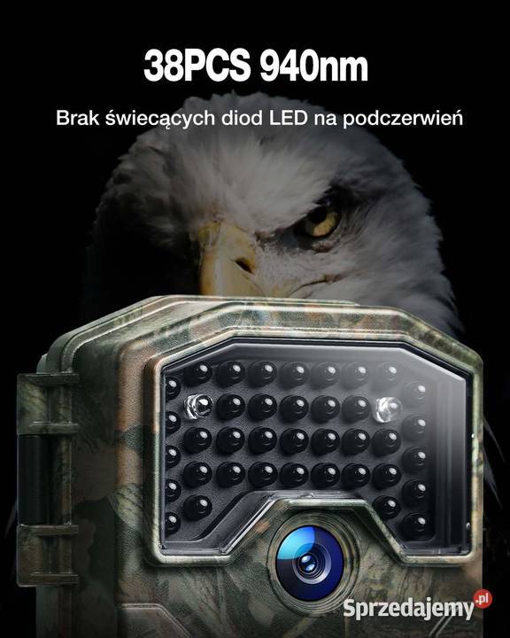 Kamera leśna WOLFANG 48MP 2160p noktowizja IR