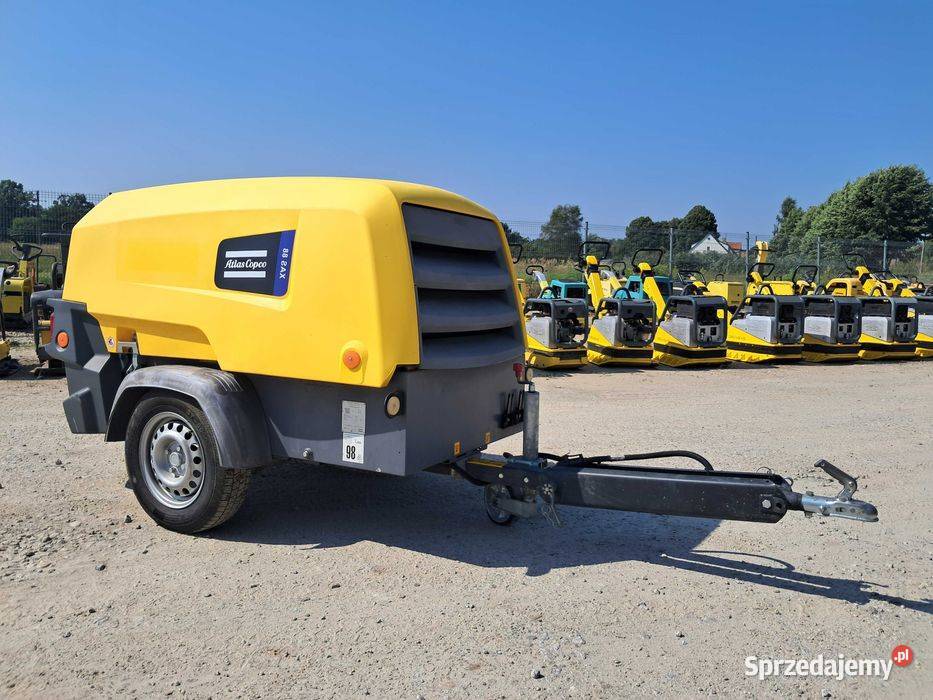 Kompresor Śrubowy ATLAS COPCO XAS 88 18r 50 66 Sułów