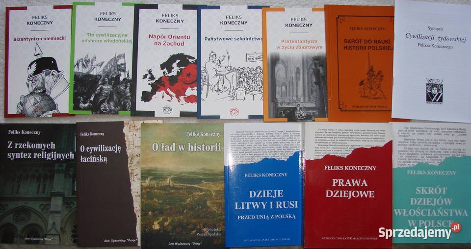 Feliks Koneczny książki Kultura i Rozrywka mazowieckie