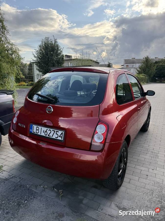 Nissan micra k12 14 benzyna klimatyzacja Micra Międzyrzec Podlaski