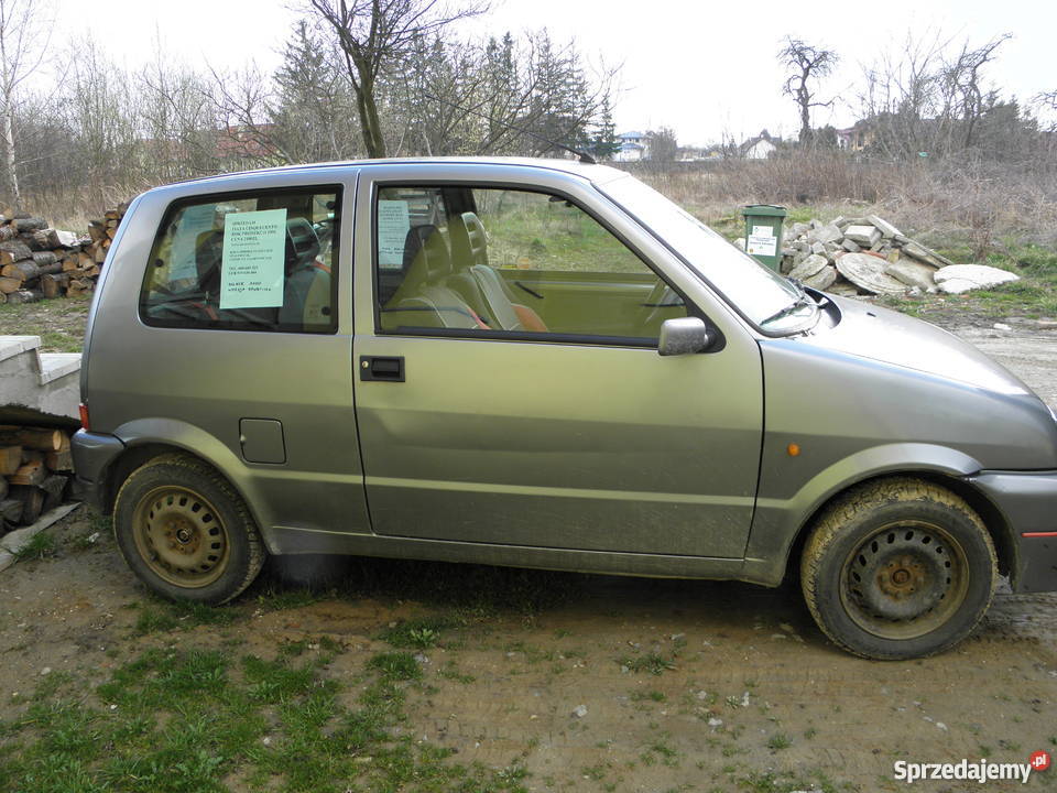 sprzedam fiata cinquecento sporting Rok produkcji 1996 Cinquecento Krosno