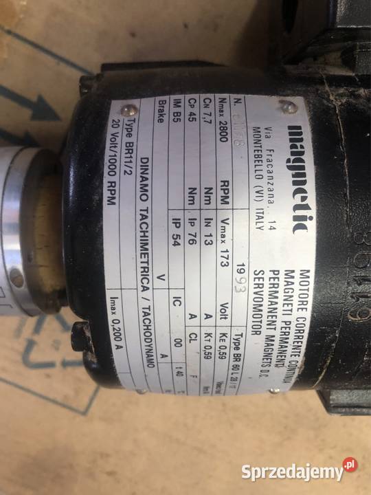 Serwomotor serwo z przekładnią i enkoderem małopolskie Nowe Brzesko