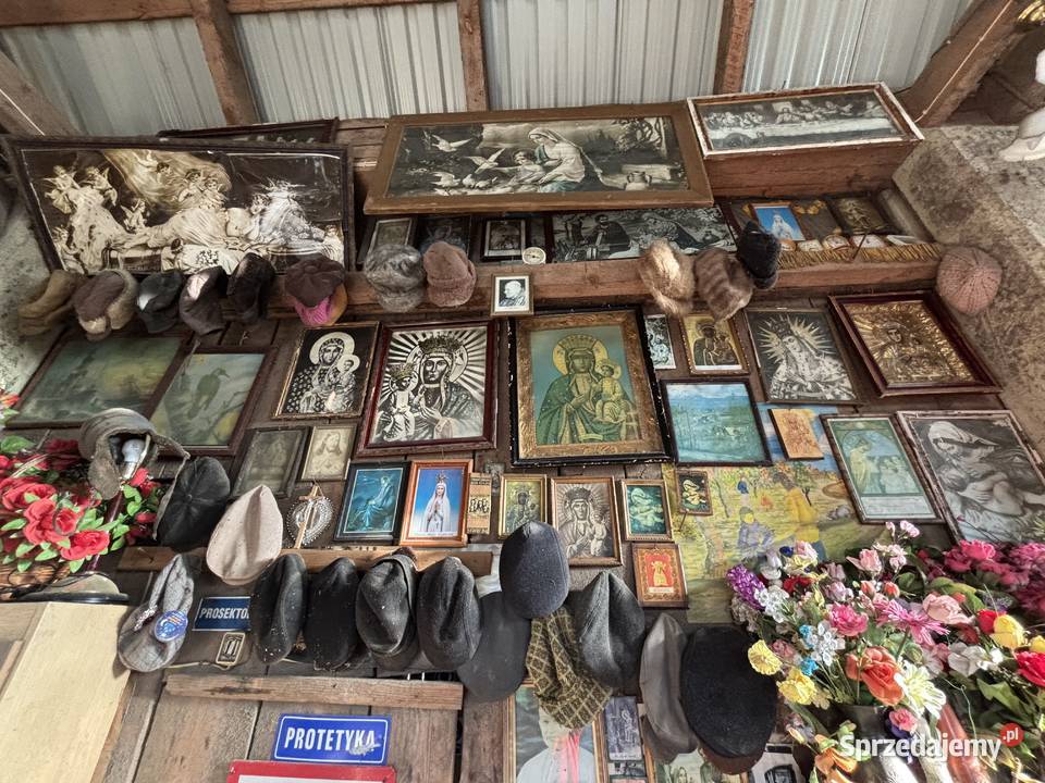 Stary obraz katolicki prawoslawny Matka boska Kosianka-Trojanówka