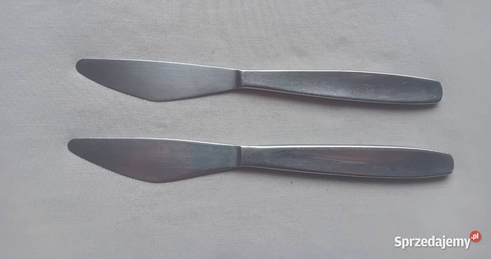 Dwa noże ze stali nierdzewnej Gerlach punca z Antyki Koźminek