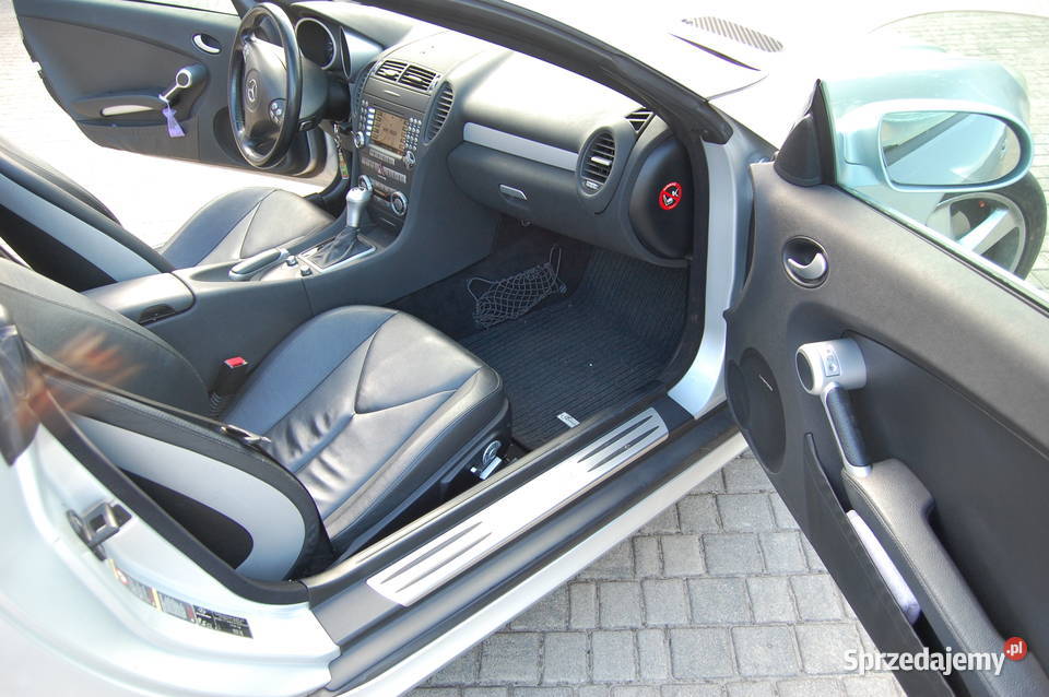 Mercedes SLK 18 Kabrio El Dach El Fotele Klima bluetooth Załom sprzedam