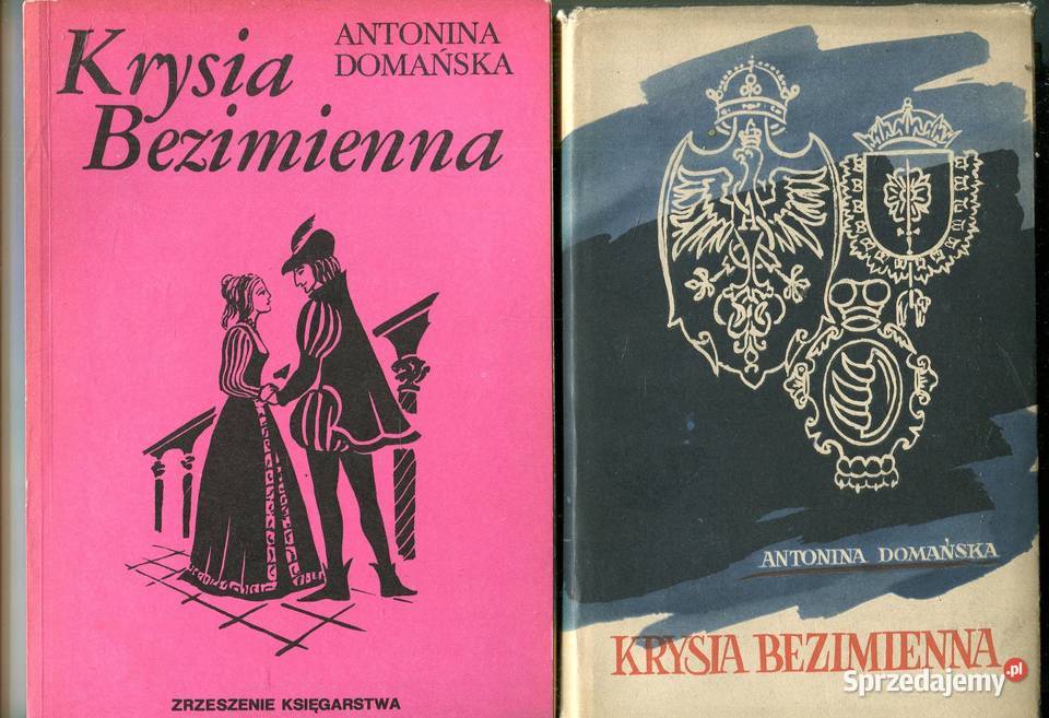 Krysia Bezimienna Antonina Domańska 2 wydania Szczecin