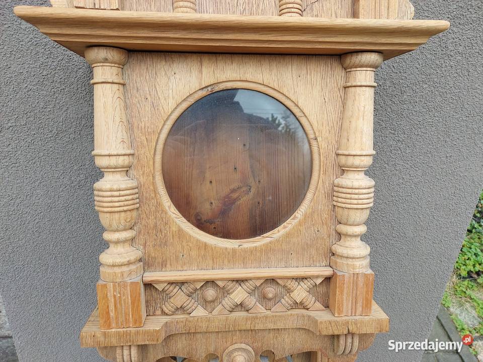 S103 Skrzynia skrzynka obudowa starego zegara