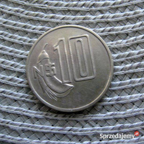Urugwaj 10 Peso 1981r Artigas Numizmatyka Kalisz