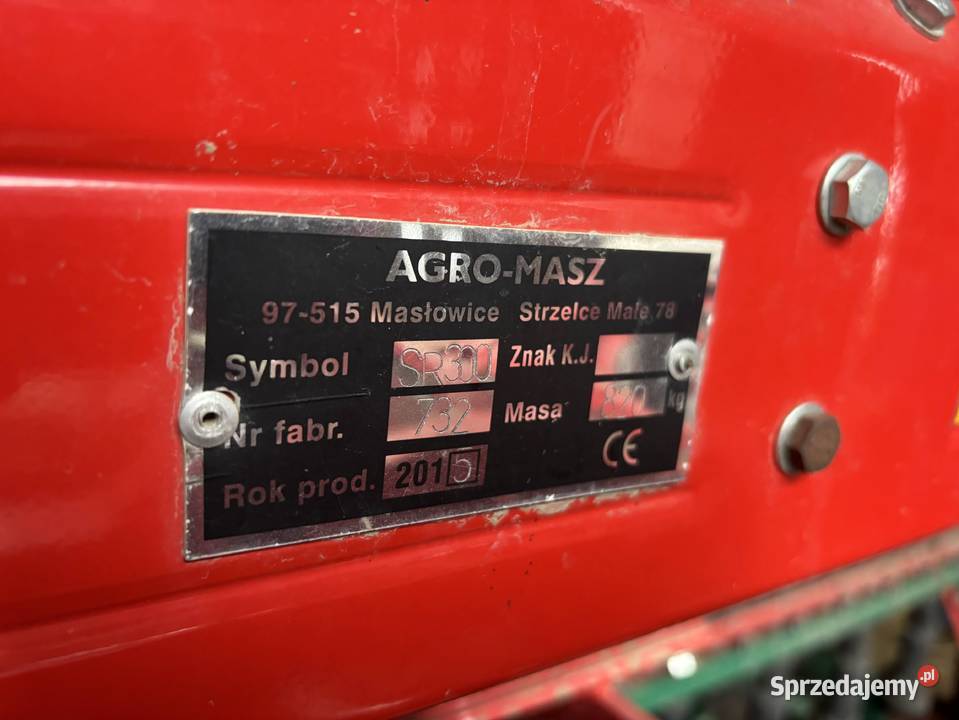 Agregat uprawowosiewny Agromasz z hydropakiem Przydworzyce