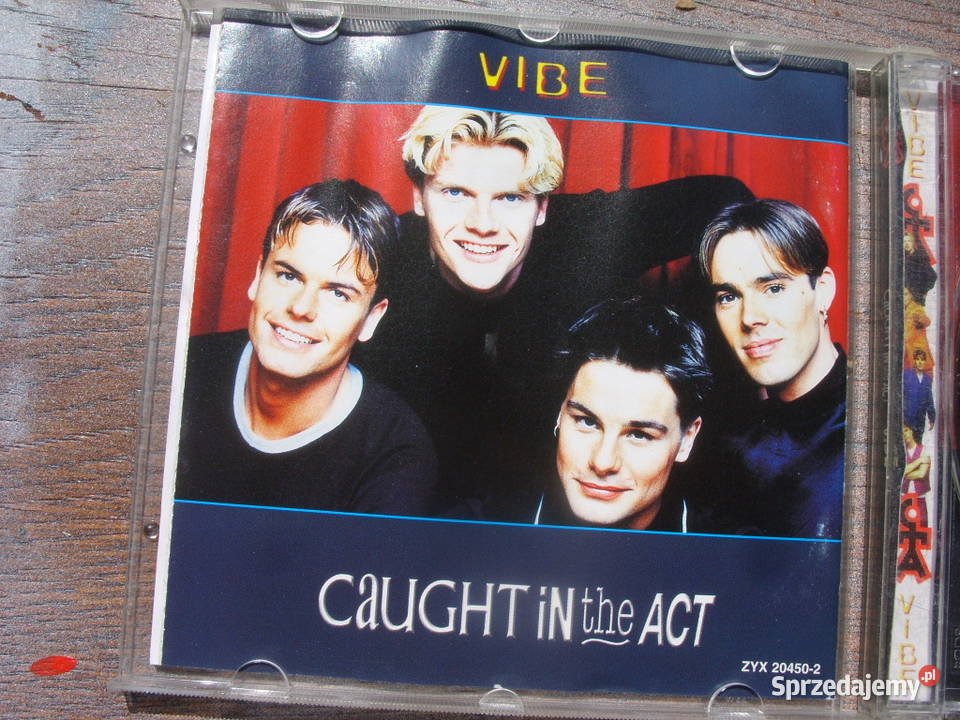 Pop CDCAUGHT IN THE ACT VIBE 1997 CD Wołów