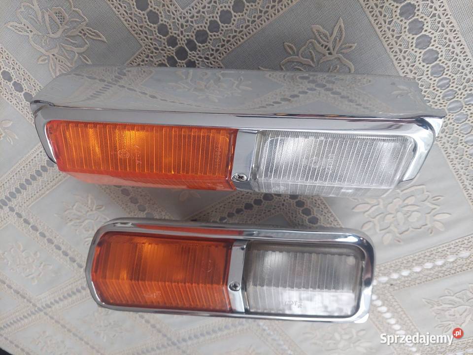 Lampy kierunkowskazy chrom Fiat 125p Nowe osobowe Warszawa