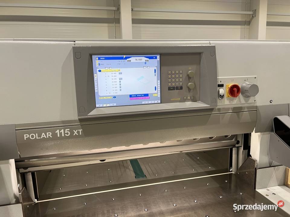 Gilotyna do cięcia papieru Polar Mohr 115 XT Produkcja Biznes i Przemysł Radom