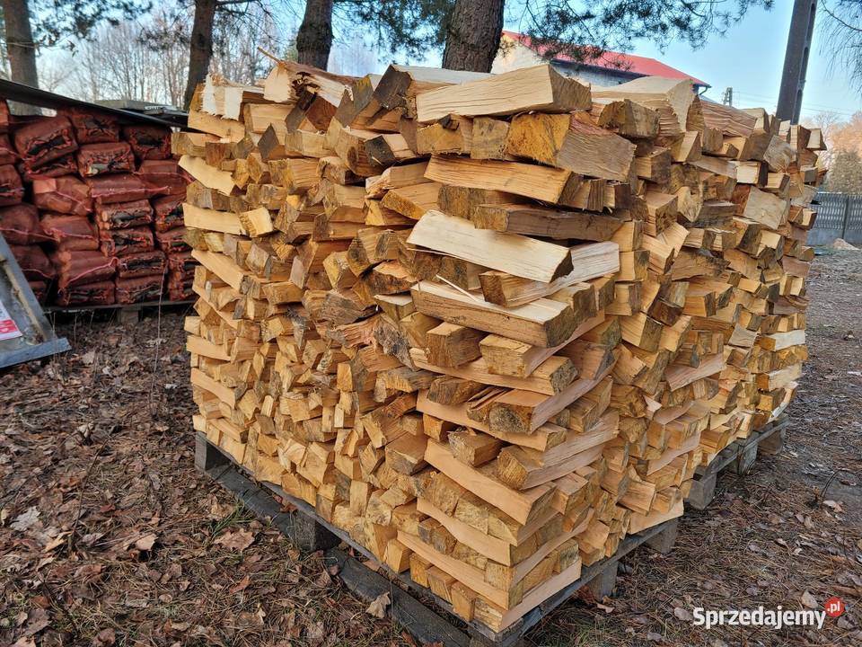 Drewno kominkowe buk dąb olcha okorowana Dąbrowa Górnicza