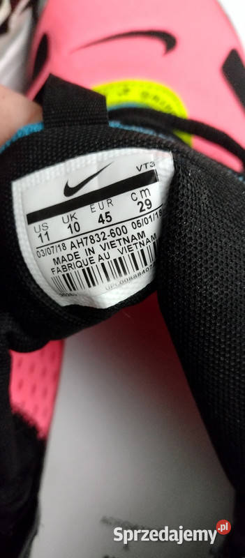 Nike Air Presto Mid Acronym Racer Pink r 45 Sportowe Rzeszów