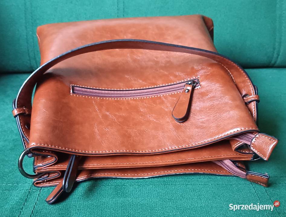 Ines Delaure torebka brązowa nowa Zbylitowska Góra sprzedam